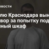 Жителю Краснодара вынесли приговор за попытку поджечь релейный шкаф