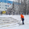 Снег на улицах Белгорода убирают 147 коммунальщиков и 59 единиц техники