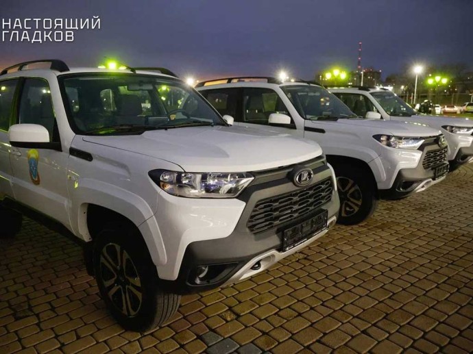 Белгородским пожарным передали 15 новых спецмашин