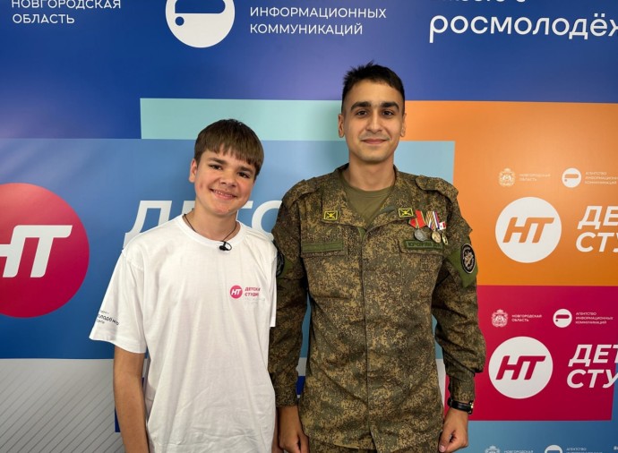 На НТ выйдет новый выпуск спецпроекта «Детская студия» про защитников Отечества»