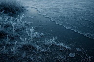 В Якутии под лед провалился снегоход с людьми