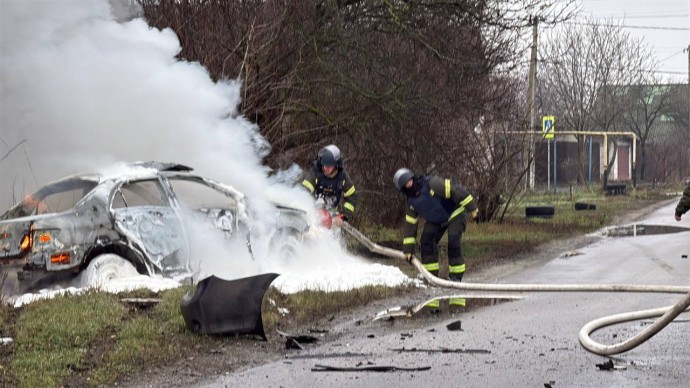 В Грайвороне погиб мужчина, авто которого атаковал вражеский БПЛА