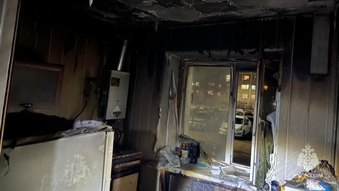 В Башкирии в жутком пожаре погиб мужчина