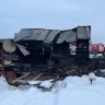 В Медведевском районе сгорел частный дом