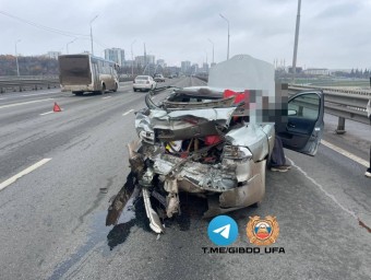 В Уфе в массовом ДТП пострадали двое детей