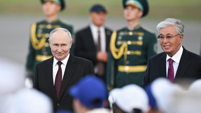 Переговоры Путина и Токаева пройдут в Астане Переговоры Путина и Токаева пройдут в Астане