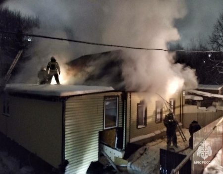 Жертвой пожара в Уфе стала пожилая женщина