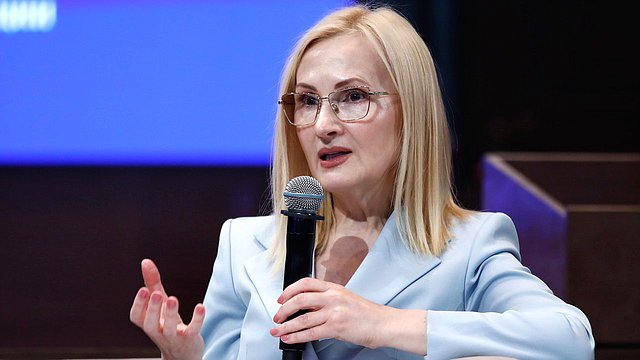 Ирина Яровая на ПМЭФ заявила о важности проведения выездных диспансеризаций