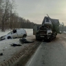 В Башкирии на трассе произошло страшное массовое ДТП, пострадали двое