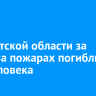 В Иркутской области за сутки на пожарах погибли два человека