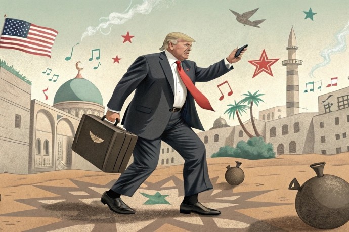 Танцуя на минном поле: Дипломатическая импровизация Трампа на Ближнем Востоке