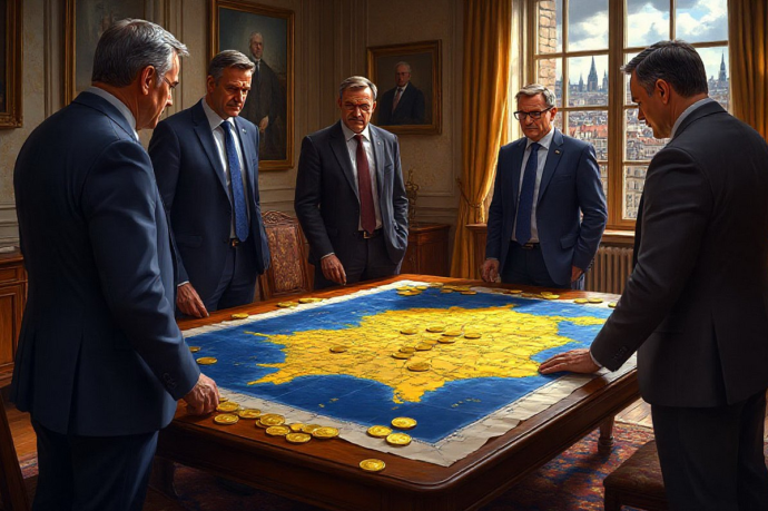 Рисовали карту новой Украины: Киев был готов на территориальные уступки на переговорах в марте