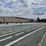 В Петербурге обновили дорожную разметку к юбилею Победы