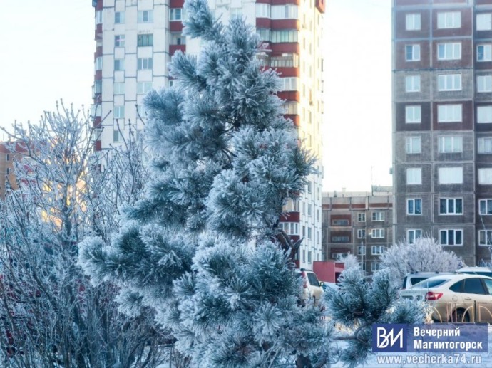 Аномальные морозы прогнозируют в Магнитогорске