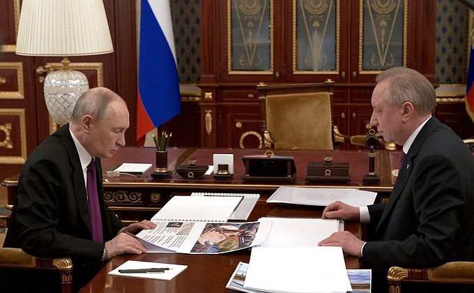 Встреча с губернатором Санкт-Петербурга Александром Бегловым