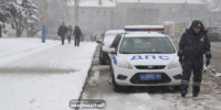На Астрахань обрушился ливень с градом