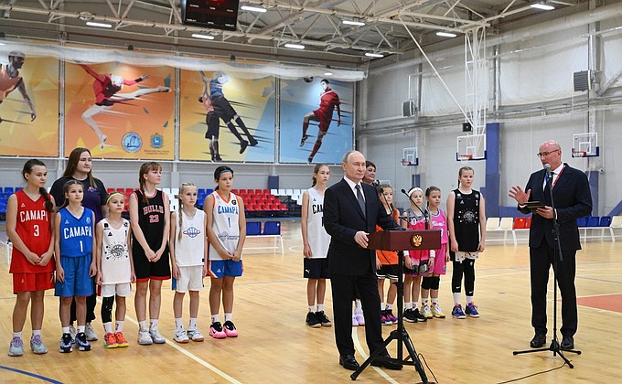 Презентация спортивных объектов, открытых в регионах в 2025 году