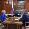 Глава Бурятии встретился с председателем Совета Федерации