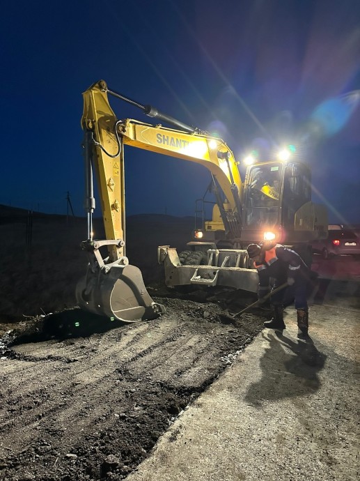 В Башкирии асфальтируют дорогу Баймак — Акмурун
