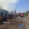 Крупный пожар в Астрахани тушили больше четырех часов