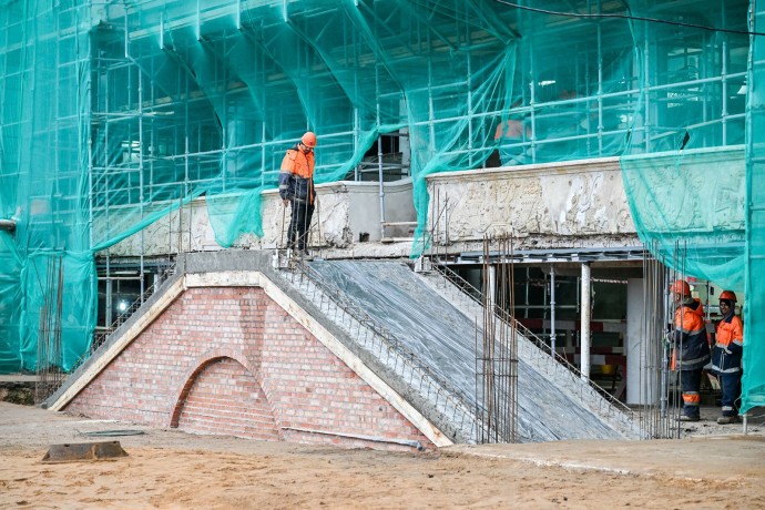 Продолжается комплексная реконструкция Центрального московского ипподрома Продолжается комплексная реконструкция Центрального московского ипподрома