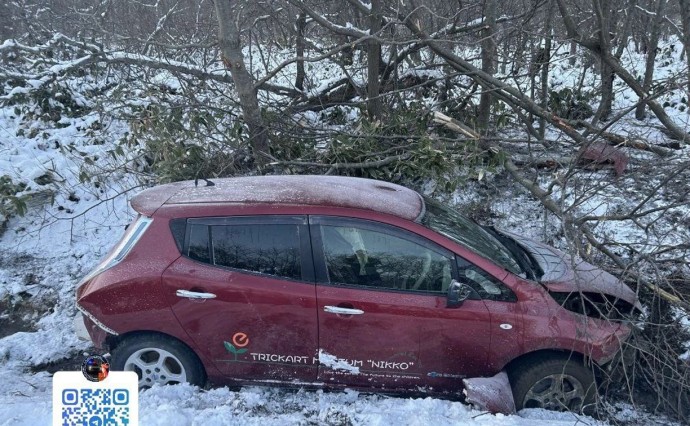 Пассажирка на Шикотане скончалась на месте ДТП из-за пьяного водителя, не справившегося с управлением