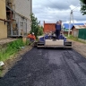 В уфимской Нижегородке асфальтируют улицы