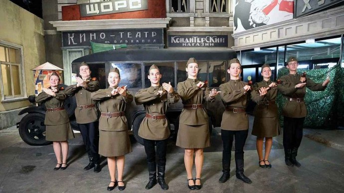 Телемост «Поклонимся великим тем годам» объединил 9 городов-героев