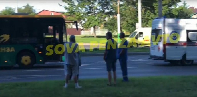 В Пензе столкнулись два автобуса: на месте работали врачи