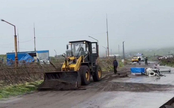 Взлетно-посадочная площадка в Северо-Курильске готова к приему вертолетов