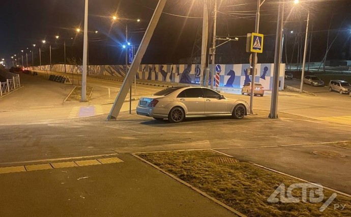 Сотрудники ГАИ нашли и наказали "самого наглого автохама" в Южно-Сахалинске