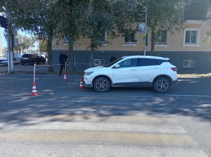 В Магнитогорске на «зебре» сбили пешехода