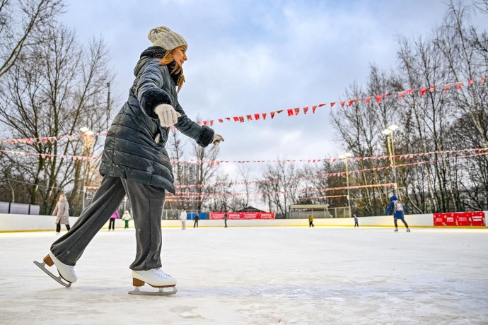 Сергей Собянин: Создаем бесплатные катки в каждом районе Москвы