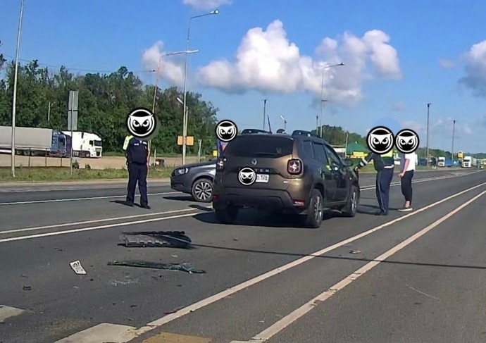 Очевидцы сообщают о ДТП на трассе М5 в Пензенской области