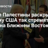 Посол Палестины раскрыл, почему США так стремятся к миру на Ближнем Востоке