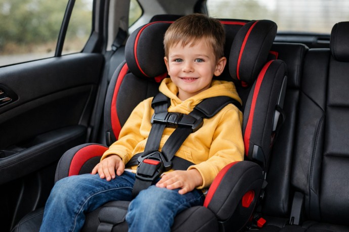 Штрафы за нарушение правил перевозки детей увеличены в два раза