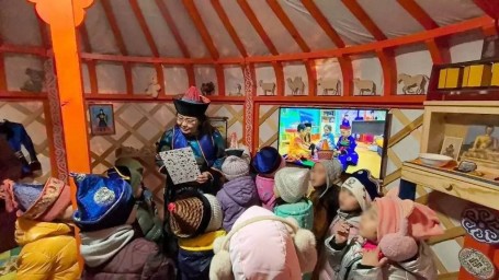 В детсаду Улан-Удэ появилась юрта