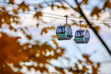 Режим работы Московской канатной дороги изменится 3–5 ноября