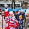 В массовой тренировке по катанию на коньках в «Лужниках» приняли участие 1370 человек