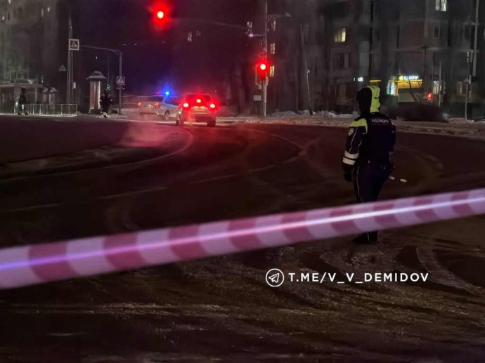 Участок дороги в Белгороде остаётся закрытым для проезда после ЧП на Харгоре