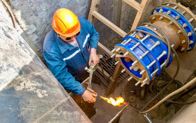 Более 4 км сетей водоснабжения и водоотведения обновлено в Таганском районе Более 4 км сетей водоснабжения и водоотведения обновлено в Таганском районе