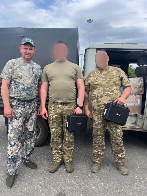 Бойцам из Башкирии в зону СВО доставили детекторы дронов нового поколения