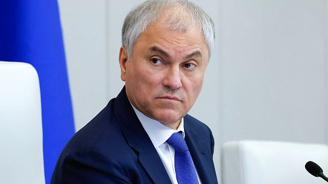 Вячеслав Володин запустил опрос по теме сбора различными учреждениями биометрических данных