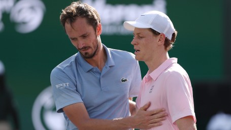 Синнер: "Рад, что Медведев вернулся на свой прежний уровень"