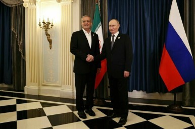 Кремль: Президент Ирана тепло поздравила Путина с наступающим Новым годом