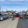 Три автомобиля столкнулись в Майме: серьезно пострадал ребенок