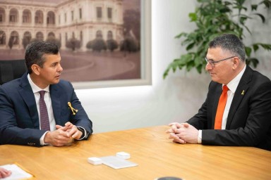 Министр иностранных дел Гидеон Саар встретился с президентом Парагвая