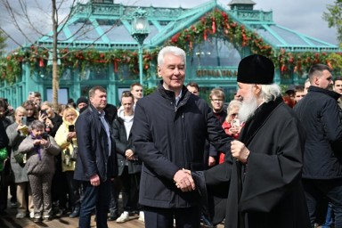 Патриарх Кирилл поздравил Сергея Собянина с Днем России