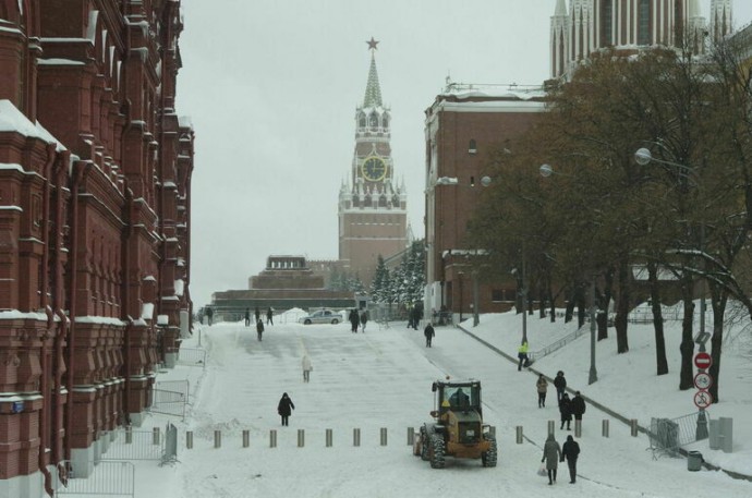 Москвичей предупредили о метели и сильном снегопаде