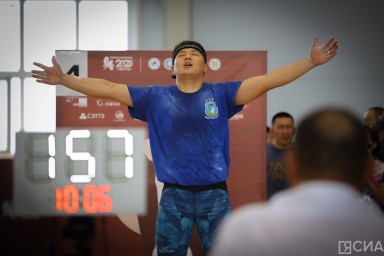 Гиревик Руслан Лугинов стал четырехкратным чемпионом Игр Манчаары